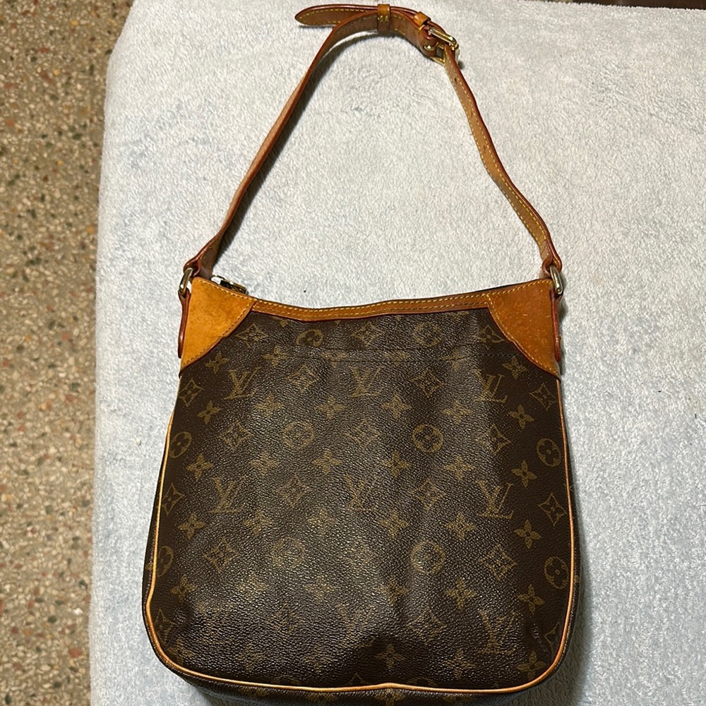 Louis Vuitton Brown and Tan Monogram Bag - Picture 2 of 10